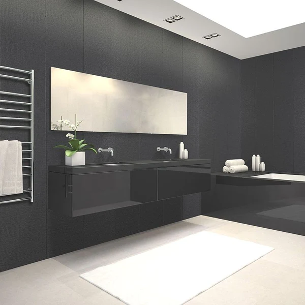 black pearl Wet Wall Panels 3 Sided Kit