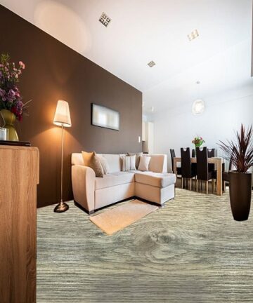 Frost Grey Oak Wood Vinyle Flooring Planks, 2.65 m2 With Free Under Layer