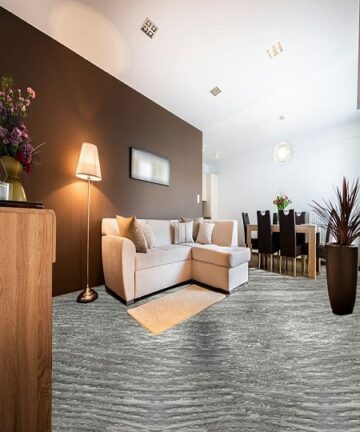 Dark Grey Oak Wood Vinyle Flooring Planks, 2.65 m2 With Free Under Layer